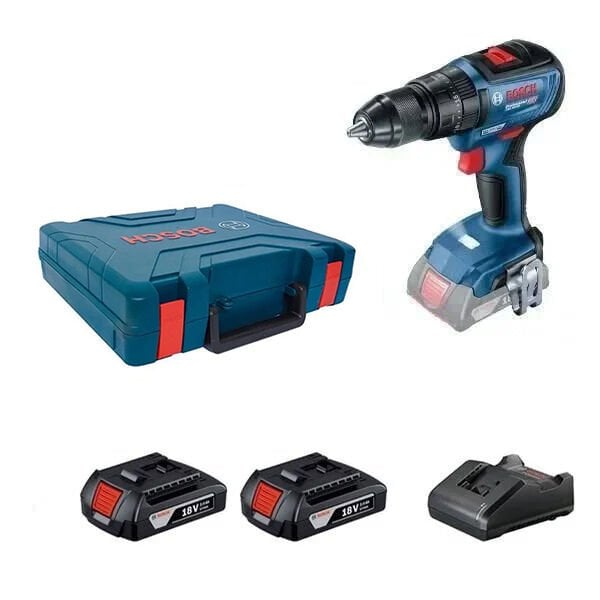 Bosch GSB 18V-50 Şarjlı Matkap 2 Ah x 2 adet