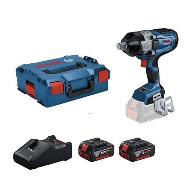 Bosch GDS 18V-1600 HC Akülü Somun Sıkma 5 Ah x 2 adet