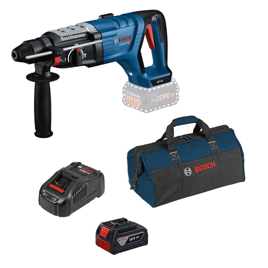 Bosch GBH 18V-28 D Akülü Kırıcı Delici 4 Ah x 1 adet
